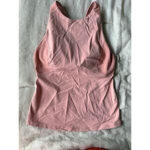 Sweaty Betty Pink Crisscross‎ Back Athletic Tank Top - Size Small